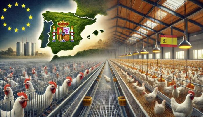 costes-de-eliminar-las-gallinas-en-jaulas-en-espana-6-imagen-creada-por-NexusAvicultura-com Si la presión de los lobbies animalistas del “End the Cage Age” acaba imponiendo que finalmente la UE , y por ende España, prohíba totalmente las actuales jaulas enriquecidas para gallinas ponedoras, sin esperar a que sea el propio mercado que acabe , o no, adoptando progresiva y libremente los sistemas libres de jaulas, el coste para la avicultura española sería enorme, concretamente según este informe de INPROVO de 2.300 M Euros, sobrecoste que no tendrían los países del MERCOSUR o extracomunitarios.