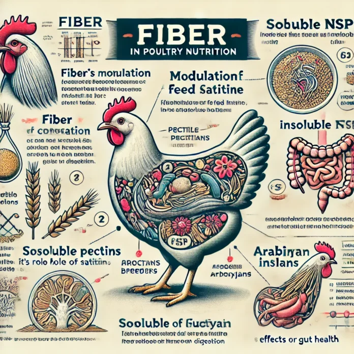fibra en avicultura