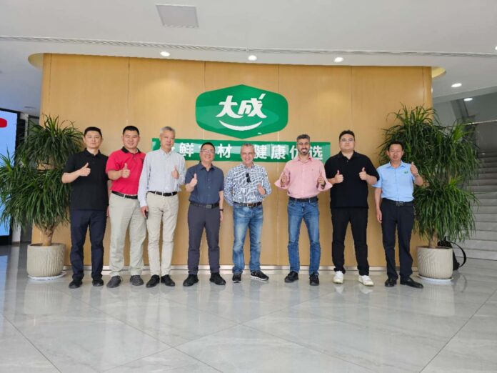 La repesentación de AVIANZa en Duchando Foods Visita a Shandong Yubang Food Group Co. LTD
